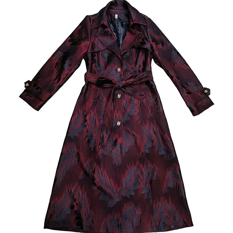 Heavy Industry Willow Leaf Pri - Trench Coat Formal review and price
