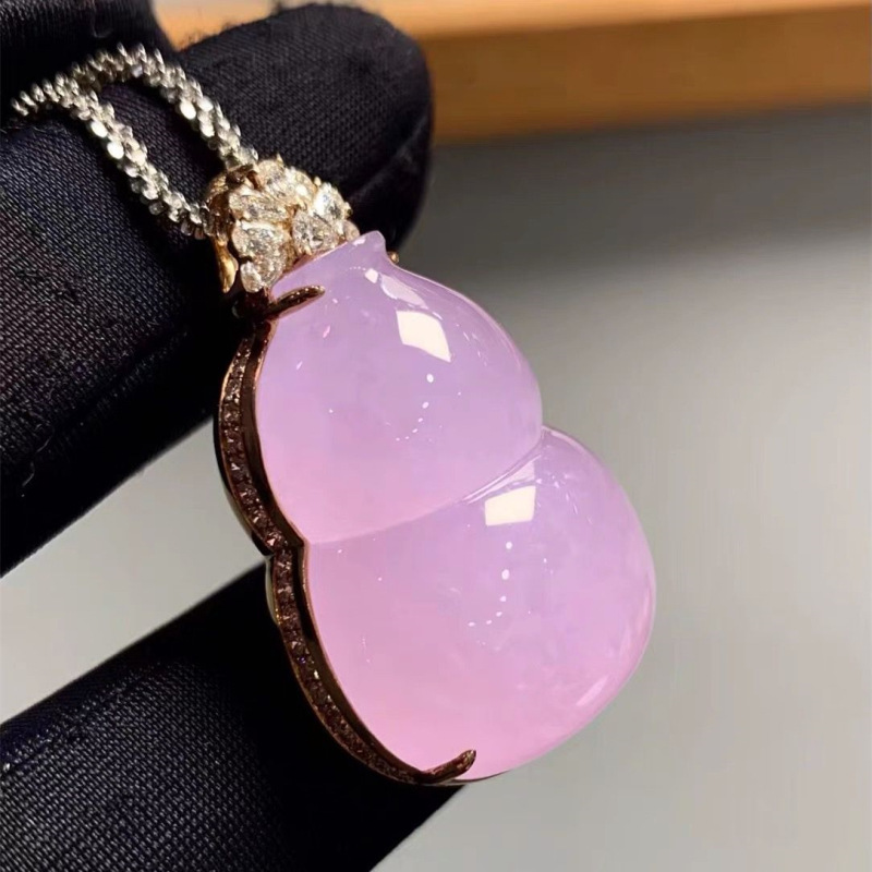 Myanmar Violet Ice Jadeite Gou - K&G Women'S Formal Wear review and price