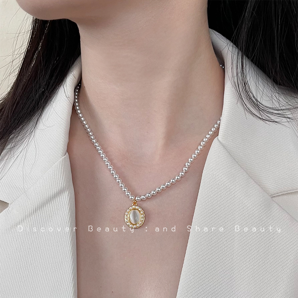 DIY accessories Vintage fan-sh - Pearl Necklace Set review and price