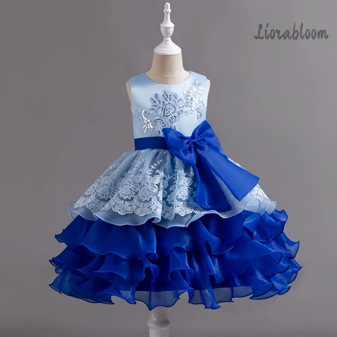 Girls' Dress With Large Bow Sl - Woman Formal Wear review and price