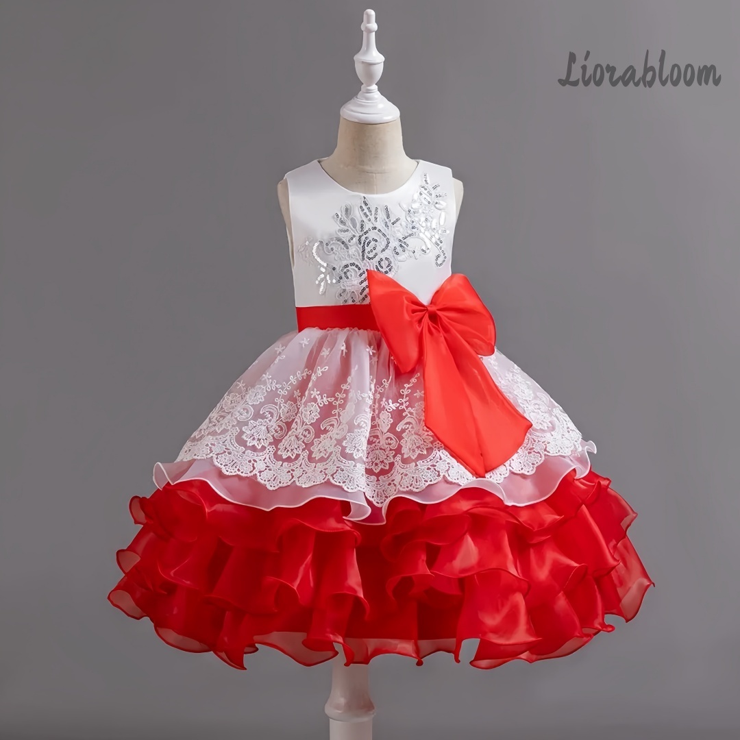 Girls' Dress With Large Bow Sl - Woman Formal Wear review and price