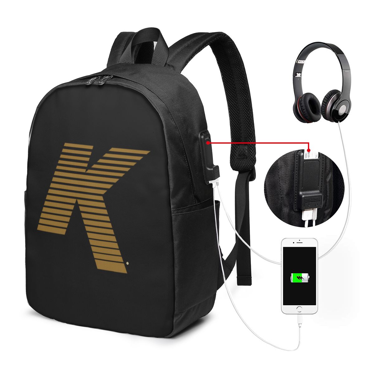 Zildjian K Logo Backpack Trave - K&G Women'S Formal Wear review and price