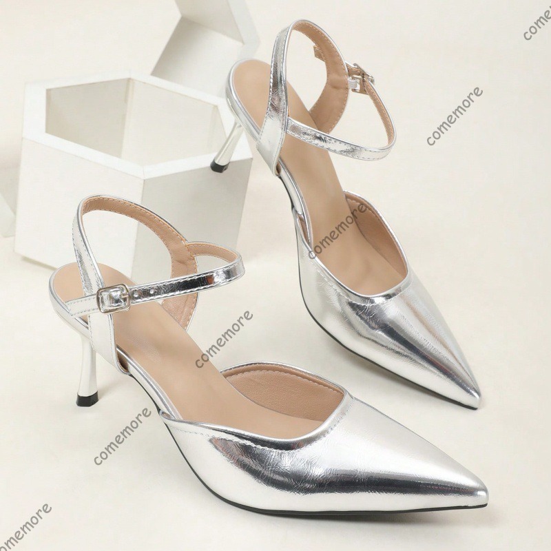 Women's Chic Silver Kitten Hee - Kitten Heel Women review and price